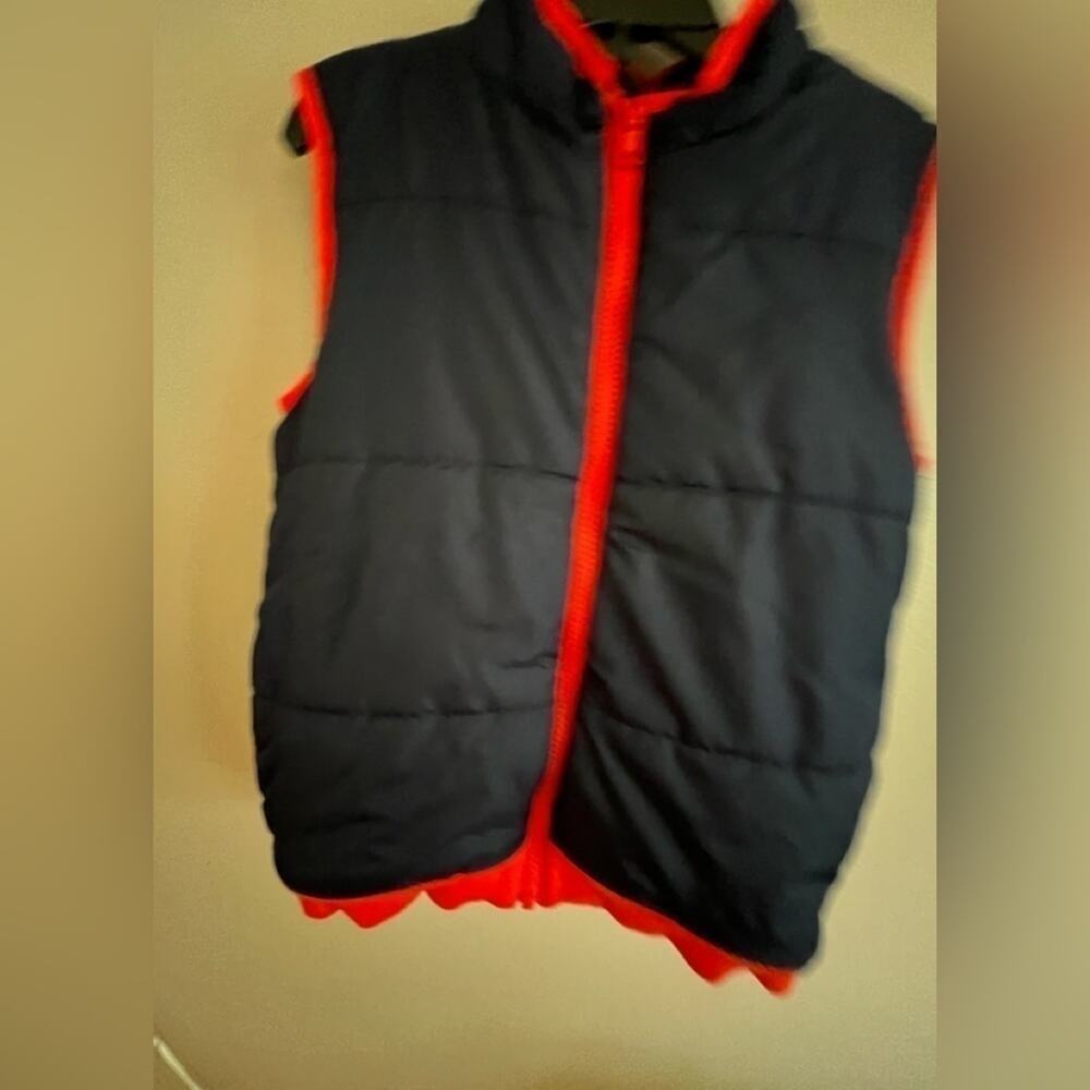 GYMBOREE BOYS FULL ZIP VEST JACKET SIZE 4T/5T MINT